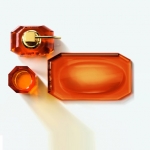 Kristall Amber Decor Walther      