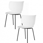 Moooi Hana white set of 2   2  