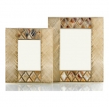    Deluxe.    Horn & lacquer Ivory by Arcahorn Mosaic