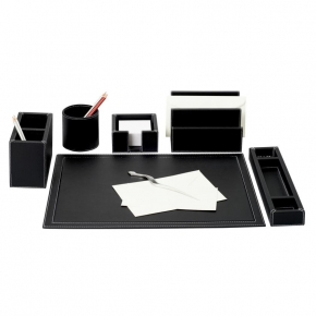    Deluxe.      Phil office accessories, black by GioBagnara