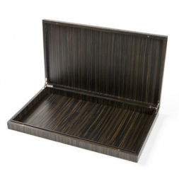     . Wood Collection Box    iPad     Dark 