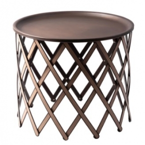    . Safari Small Round Table Pinetti   