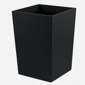    Deluxe.   Gio waste paper baskets by GioBagnara Black 